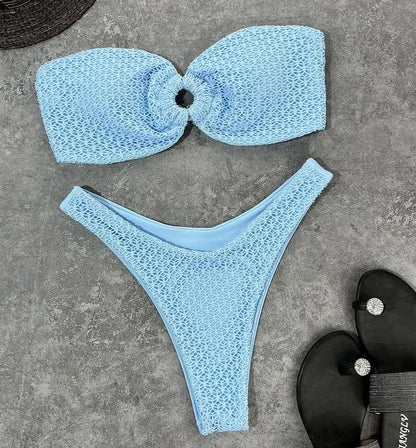 Luna | Trendy & sexy strapless bikini