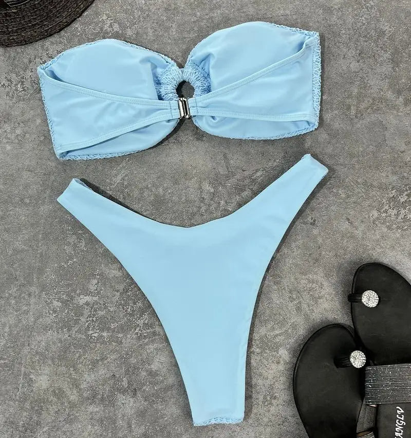 Luna | Trendy & sexy strapless bikini