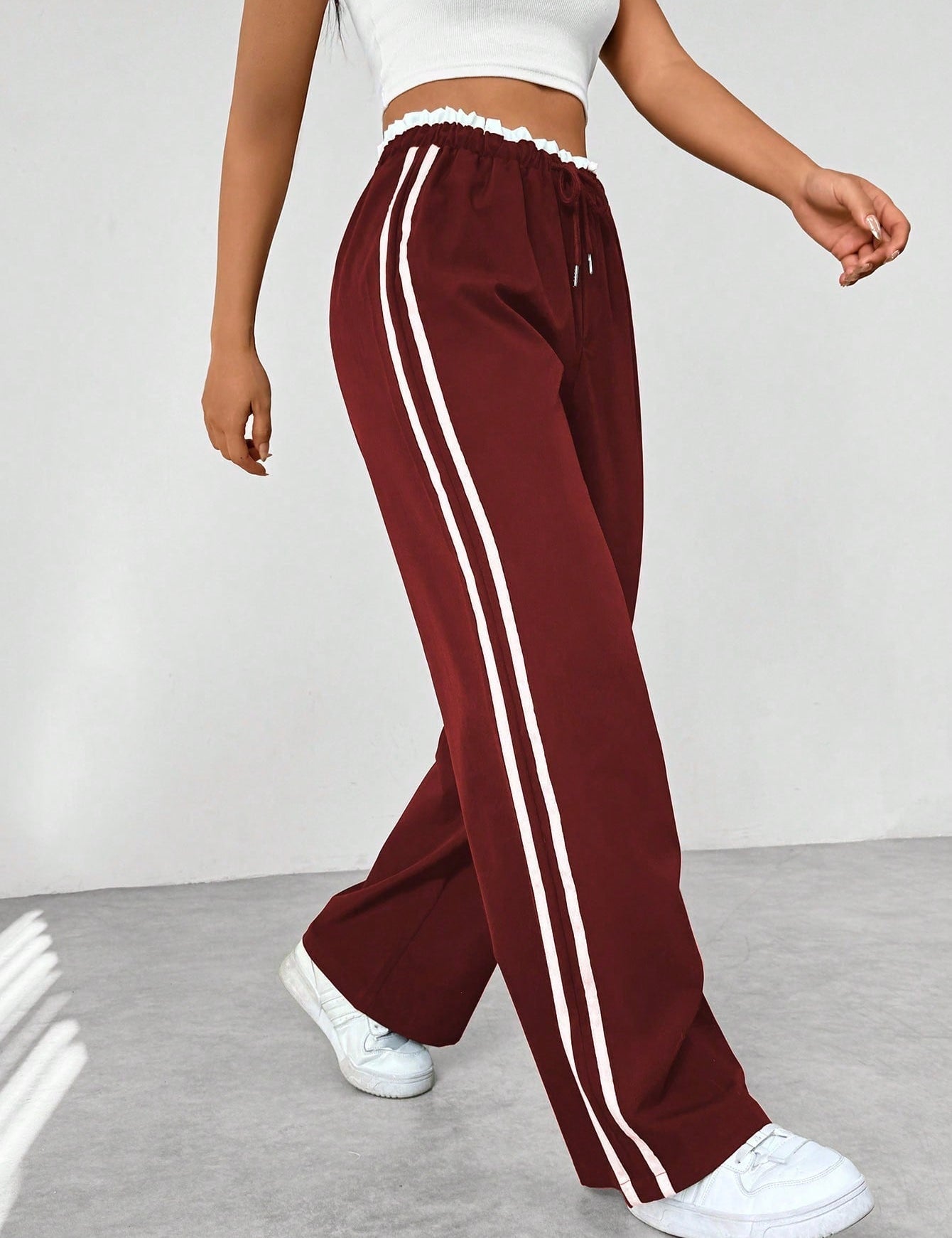 Yara | Stijlvolle Wide-Leg Sportieve Broek