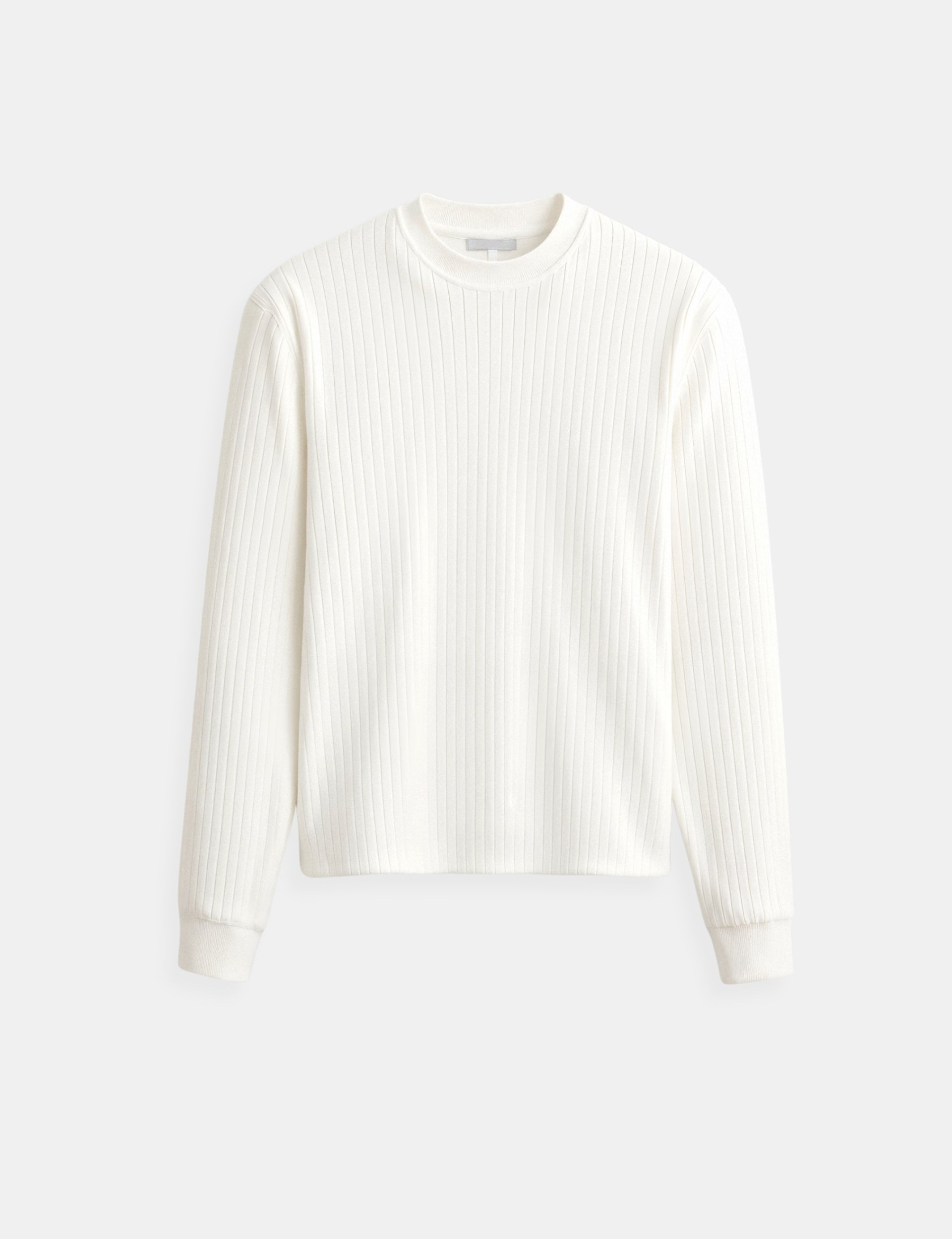 Stijlvolle Ribbels Gebreide Heren Longsleeve Trui - Liam