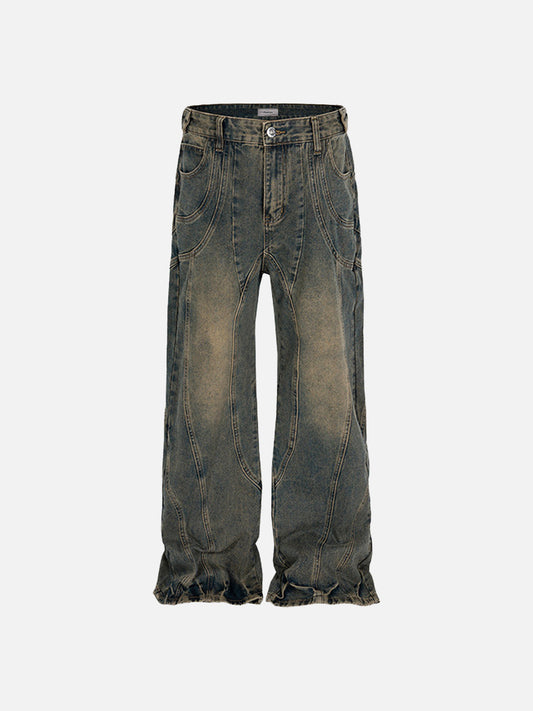 Estella | Vintage gewassen street jeans