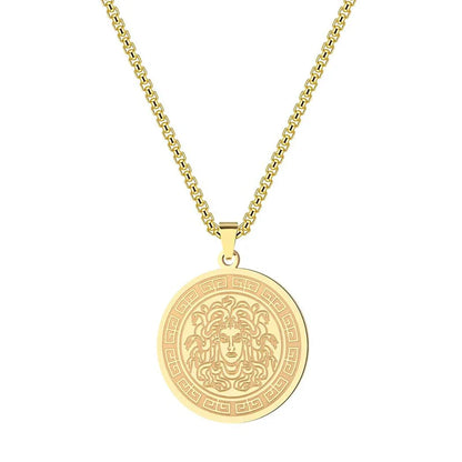 Henky | Gouden & zilveren Medusa ketting