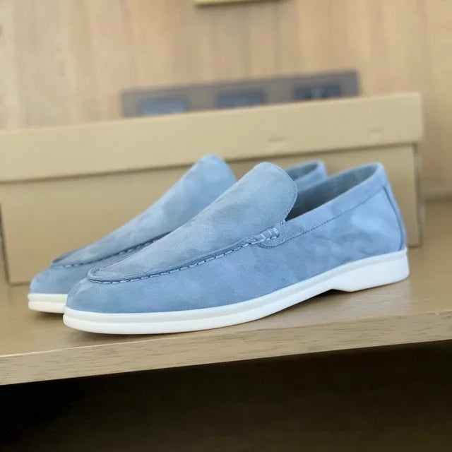 Auralie | Super stijlvolle en comfortabele luxury leren loafers voor mannen