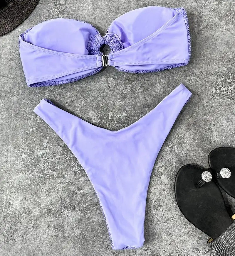 Luna | Trendy & sexy strapless bikini