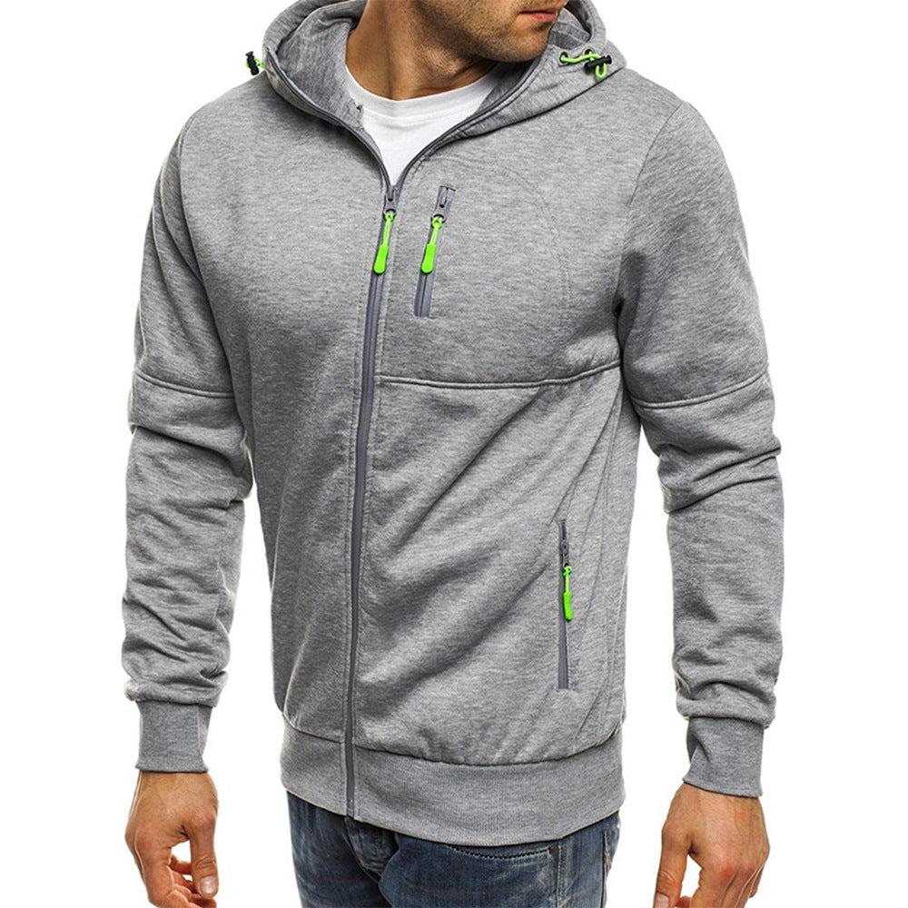 Tommy | Heren wollen hoodie met rits