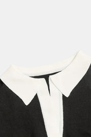 Gebreide Polo Tanktop met Contrasterende Rand - Jasper