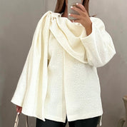 Esmée | Elegante blouse met sjaalontwerp