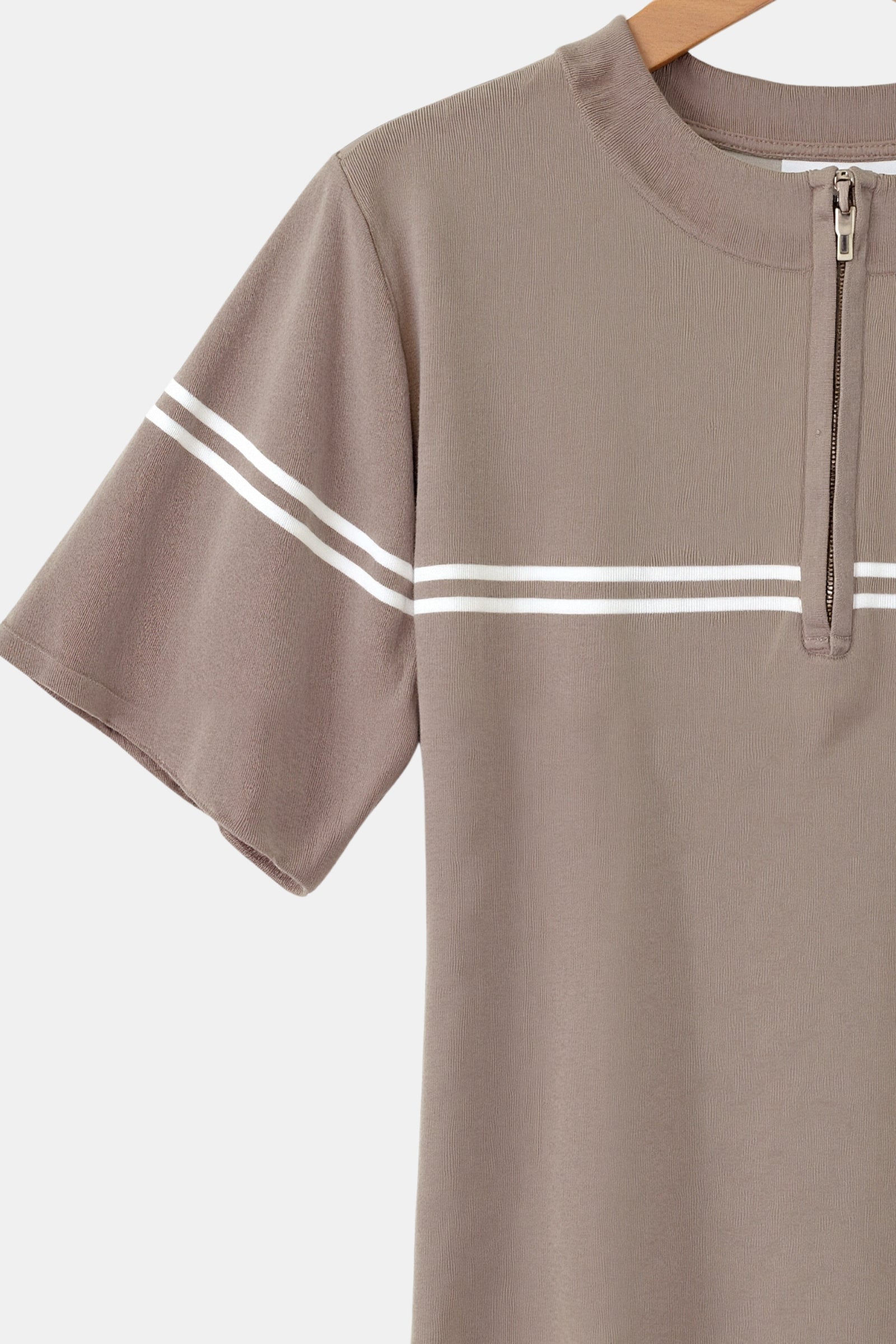 Kato | Stijlvol Gestreept Polo T-shirt