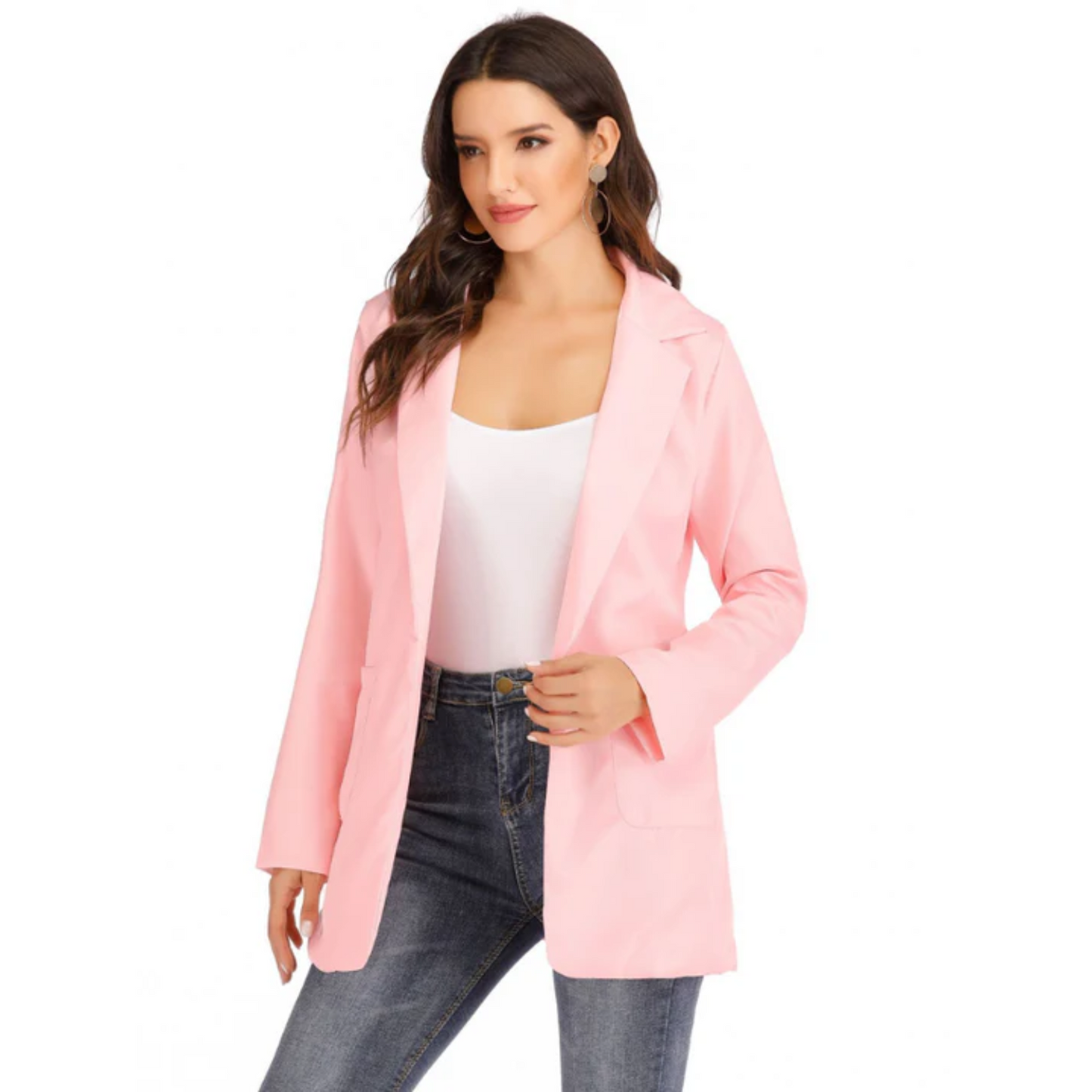 Stijlvolle, op maat gemaakte slim-fit blazer, perfect voor zowel zakelijke als avondlooks. Verkrijgbaar in diverse levendige kleuren en een uitgebreid maatbereik voor een gegarandeerd perfecte pasvorm.