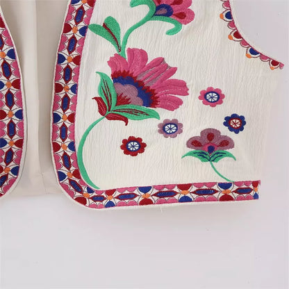 Bloemen Gilet