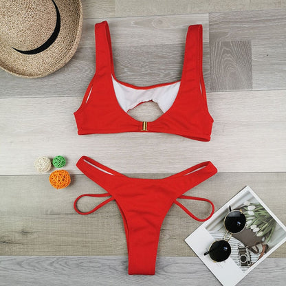 Lara | Sexy en stijlvolle cut-out bikini