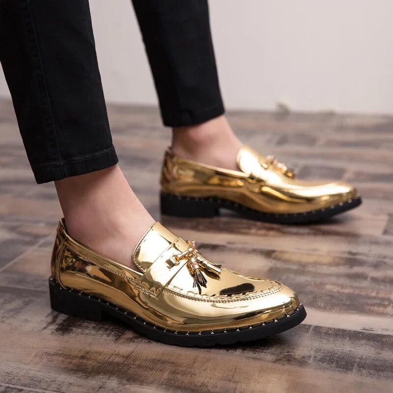 Linus | Heren loafers met kwastjes