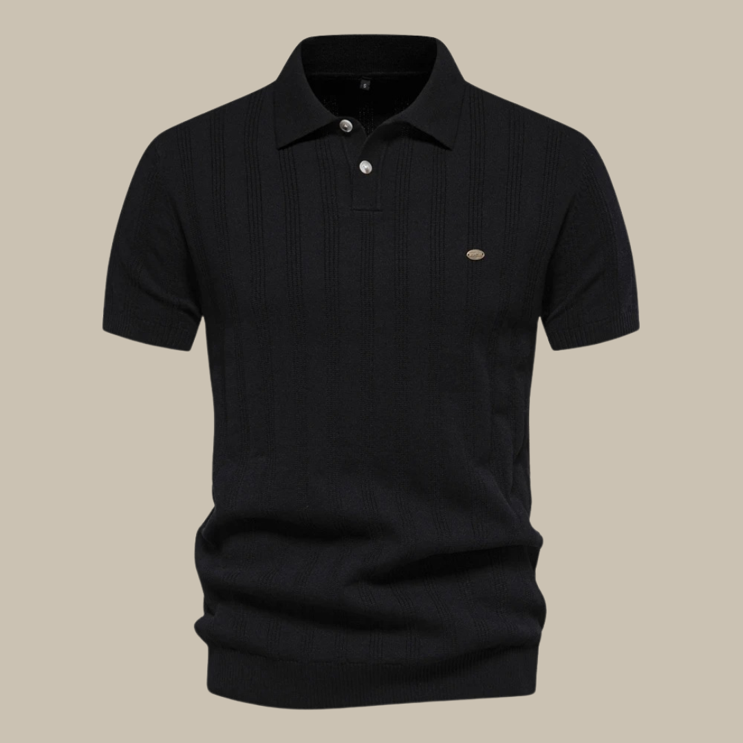 Luxe Merino Polo - Stijlvol Comfort voor Heren