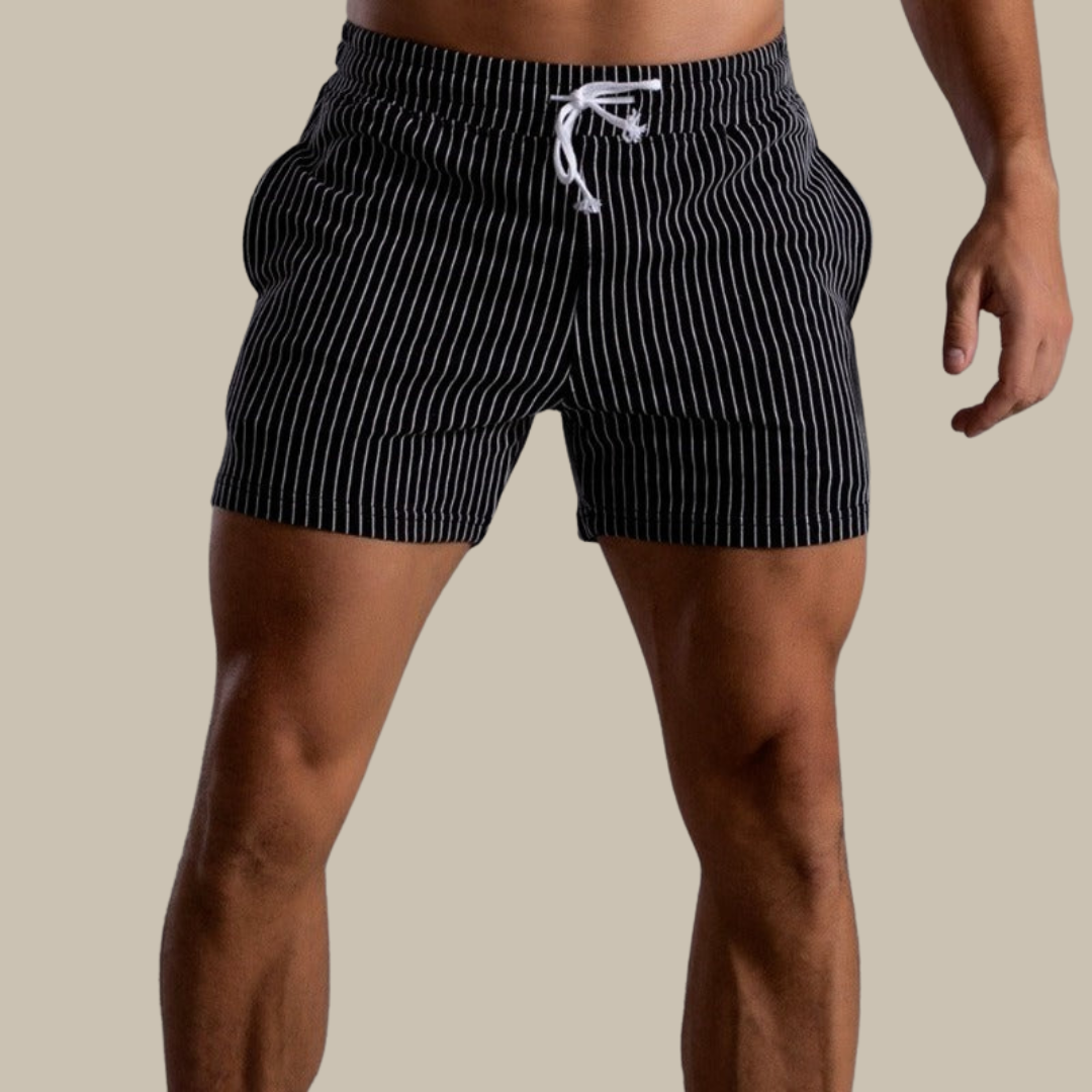 Super-stretch fitness shorts voor heren - ultieme flexibiliteit en comfort voor diverse soorten workouts en ontspanning.