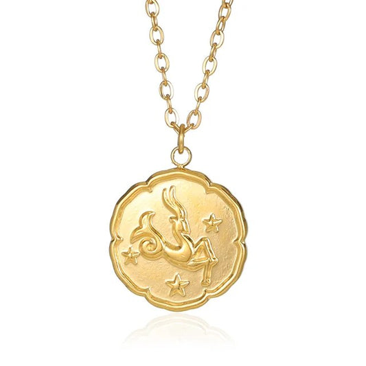 Fabio | Gouden sterrenbeeld ketting