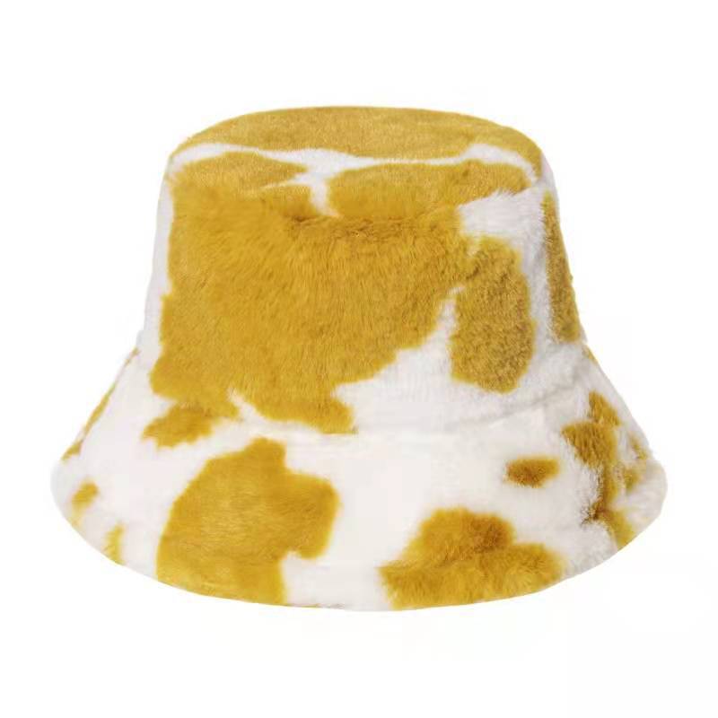 Nina | Warme & modieuze pluche bucket hat