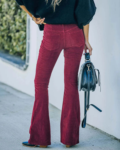 Ruby | High waist flare pants voor dames