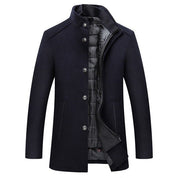 Hugo | Single-breasted thick wool coat afbeelding 4
