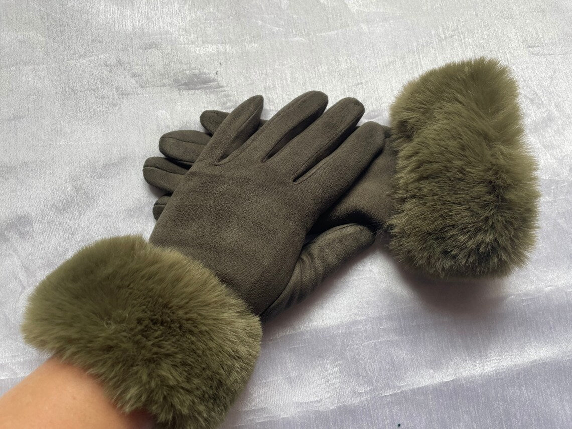 Lotte | Klassieke & stijlvolle suède dames handschoenen