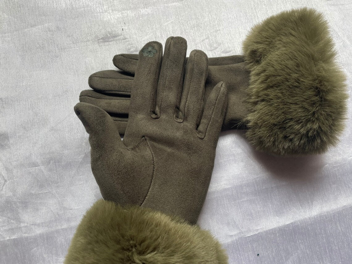 Lotte | Klassieke & stijlvolle suède dames handschoenen