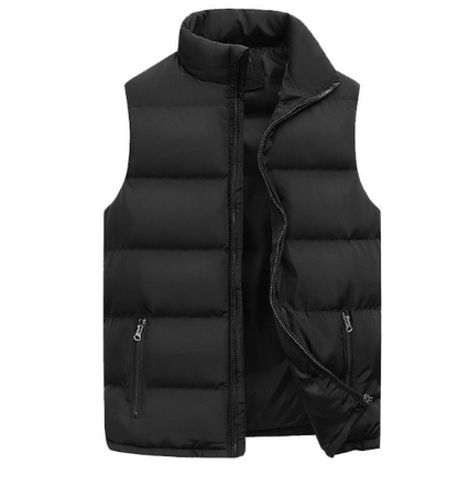 Stijlvolle gewatteerde heren bodywarmer gemaakt van waterafstotend materiaal voor ultiem comfort en trendy uitstraling, ongeacht de weersomstandigheden. Combineerbaar met diverse outfits voor een fashionable look bij elke gelegenheid.