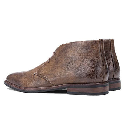 Albert | Vintage Lederen Enkelboots