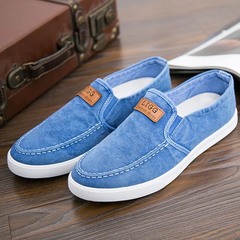 Teus | Casual Canvas Denim Sneakers