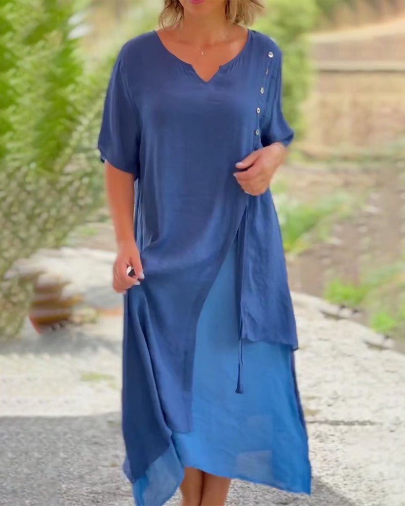 zanedos-asymmetrisches-kurzarmeliges-kleid-mit-v-ausschnitt-780329.jpg