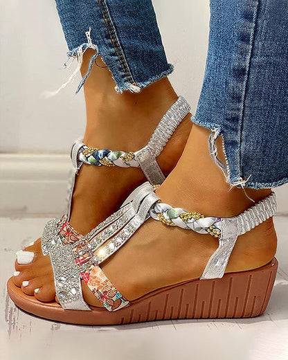 Sandalen in bohemian style