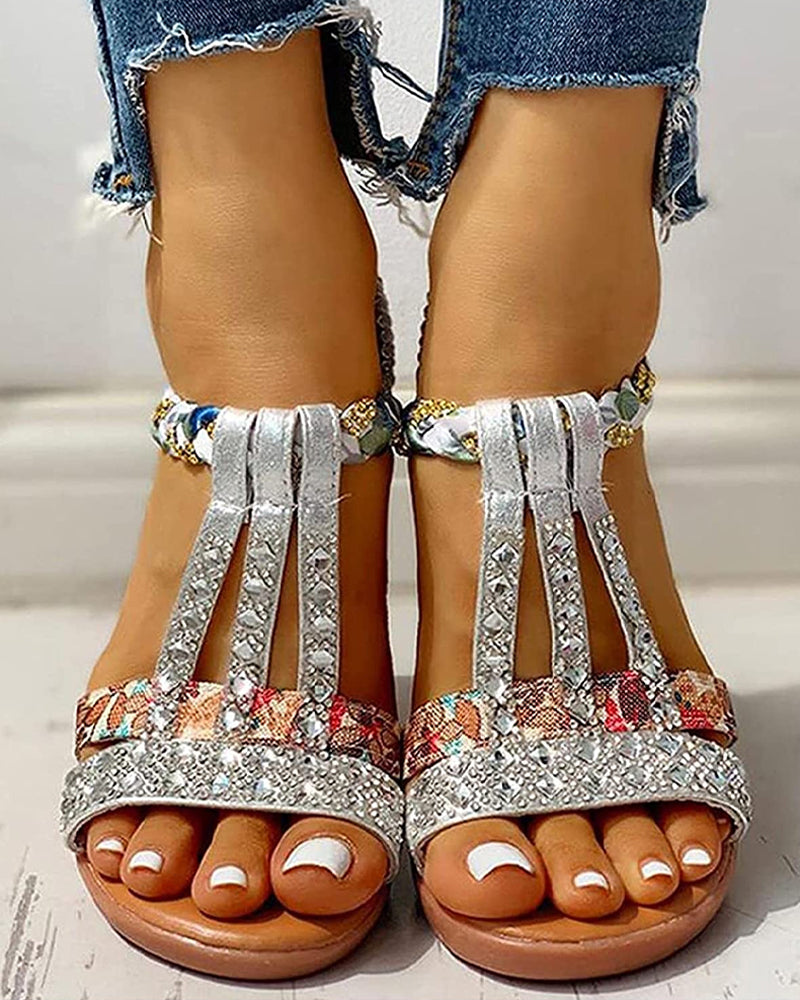 Sandalen in bohemian style