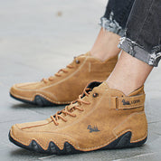 Decks | Ultra-comfortabele antislip blotevoetschoen van echt leer (Unisex)