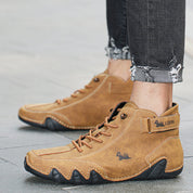 Decks | Ultra-comfortabele antislip blotevoetschoen van echt leer (Unisex)