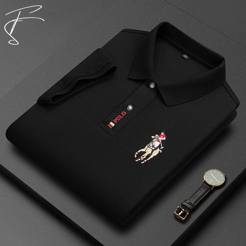 Magnus | Luxe Polo met polo logo