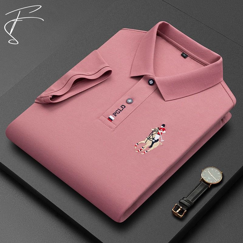 Magnus | Luxe Polo met polo logo