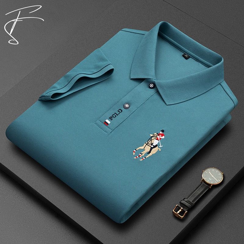 Magnus | Luxe Polo met polo logo