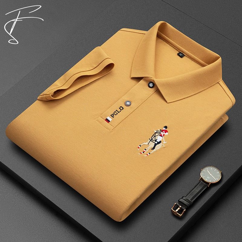 Magnus | Luxe Polo met polo logo