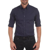 Roben | kreukvrije Heren Blouse Met Rits
